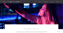 Desktop Screenshot of allthingssara.com